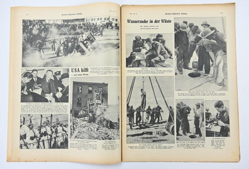 German Berliner Illustrierte Zeitung Newspaper 1941