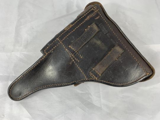 WH (Heer)/Waffen-SS Leather P08 Holster -1937-