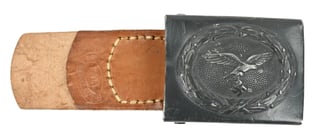German LW Beltbuckle with Tab Bruder Schneider 1940