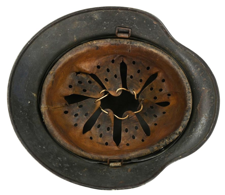 German LW M35 DD Winter Camo Helmet