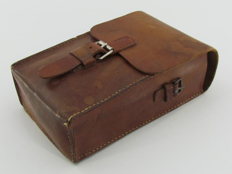 Wehrmacht Brown Leather Pouch