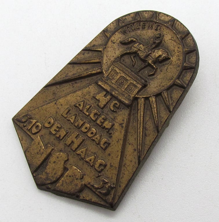 NSB '4th General. Landtag The Hague' Tinnie 1935