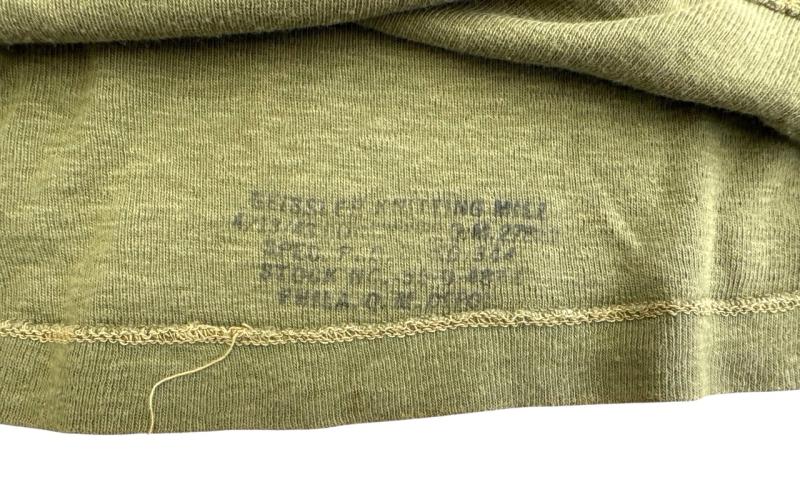 US WWII sleeveless undershirt