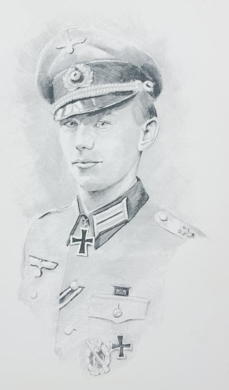 Signature of Wehrmacht Heer KC Recipient 'Kurt Prinz'