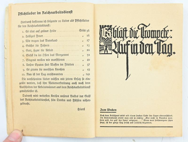German RAD Marching Songbook