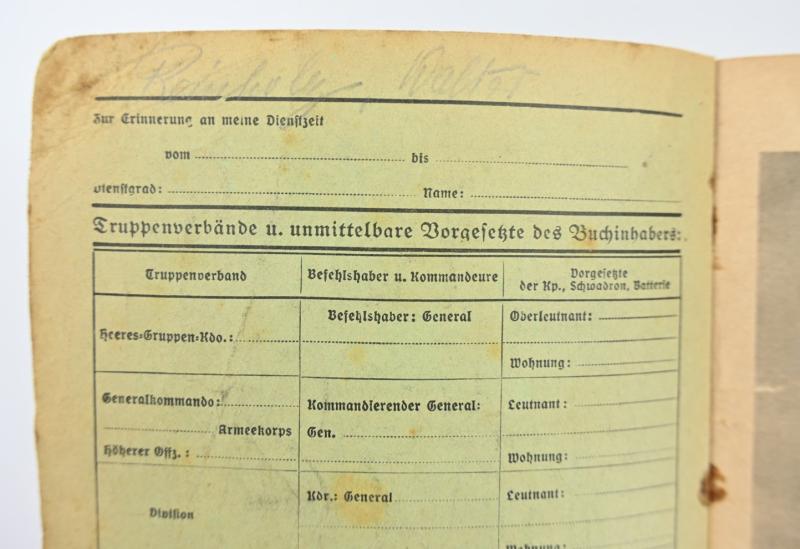 German WH Handbook "Reibert"