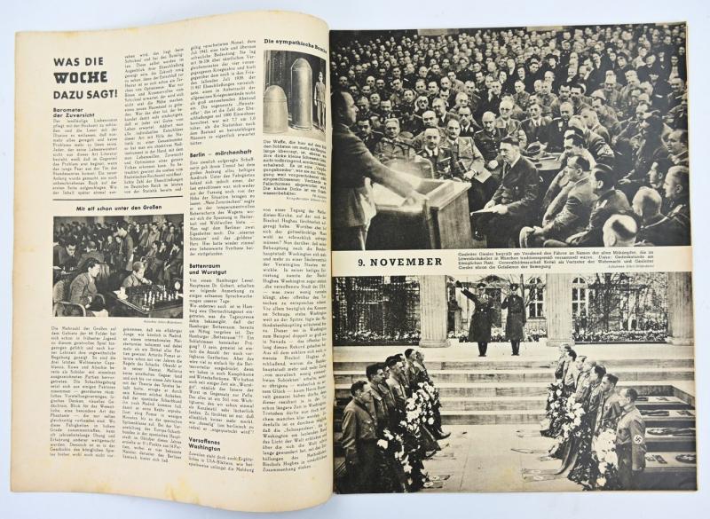 German Third Reich Magazine 'Die Woche' 1943