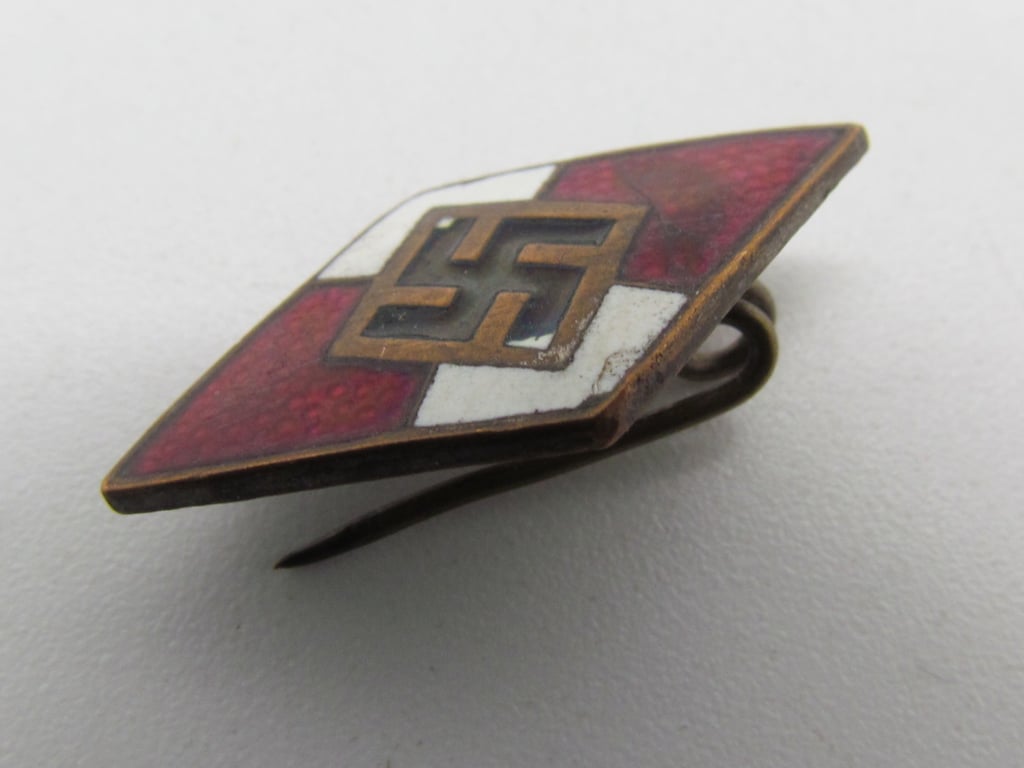 Hitler Youth Membership Pin by Ges.Gesch