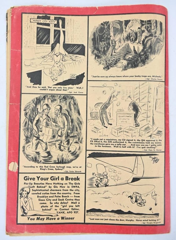 US WW2 Yank Magazine January 1944