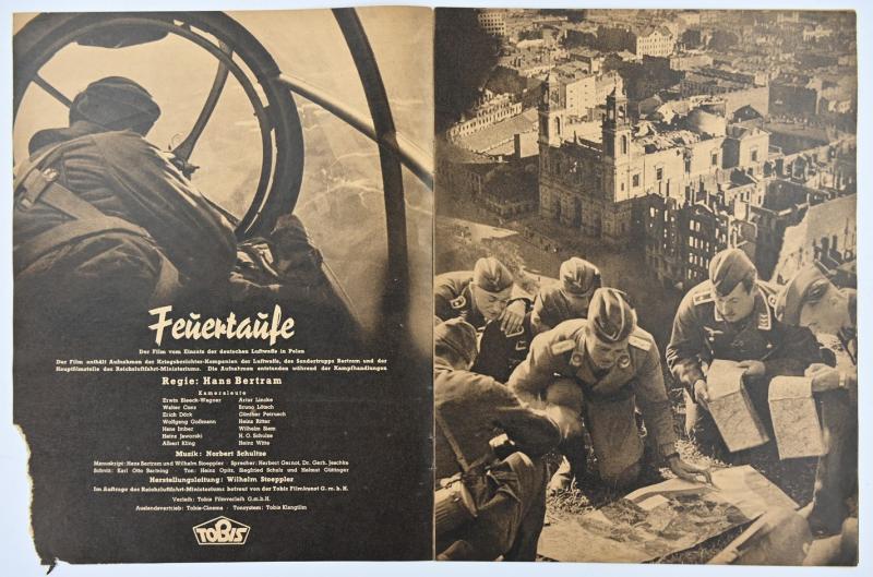 German Flyer "Illustrierte Film-Kurier"