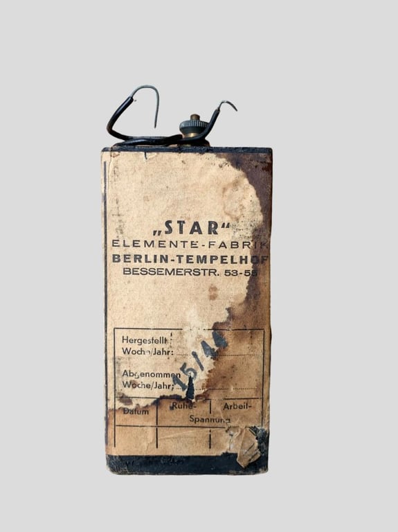 WH (HEER) FF33 Field Telephone Battery