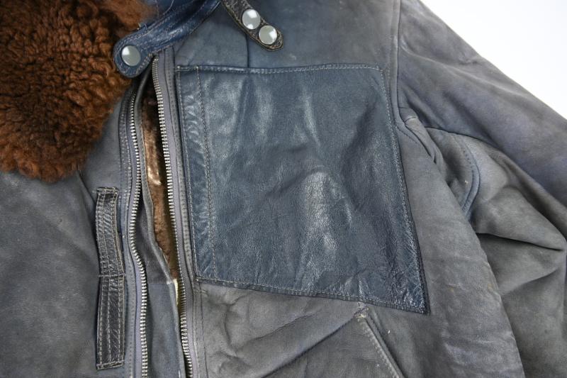 German LW suede winter 'Channel' flying jacket