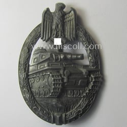 'Panzerkampfabzeichen in Silber' being a neatly maker- (ie....