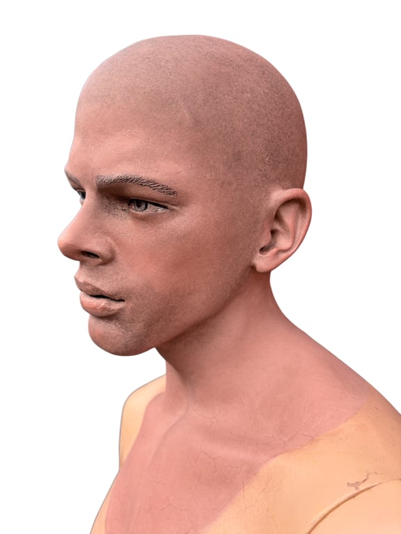 Stunning Painted Male Mannequin
