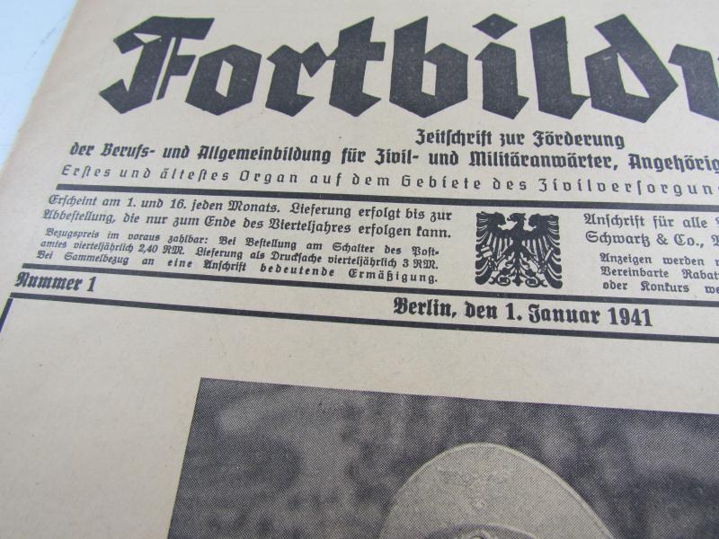 Fortbildung Magazine Nr 1  01-January 1941