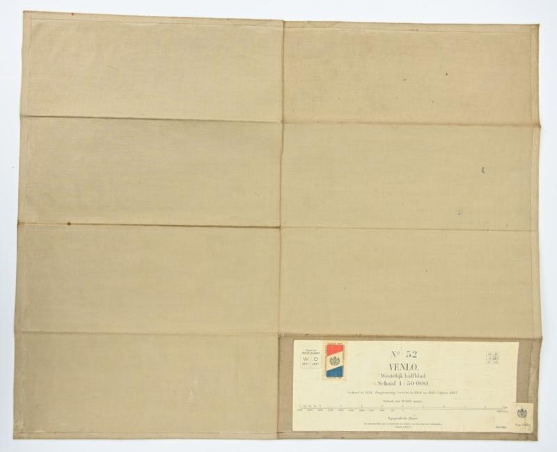 Dutch WW2 Mapcard 1937 of Venlo