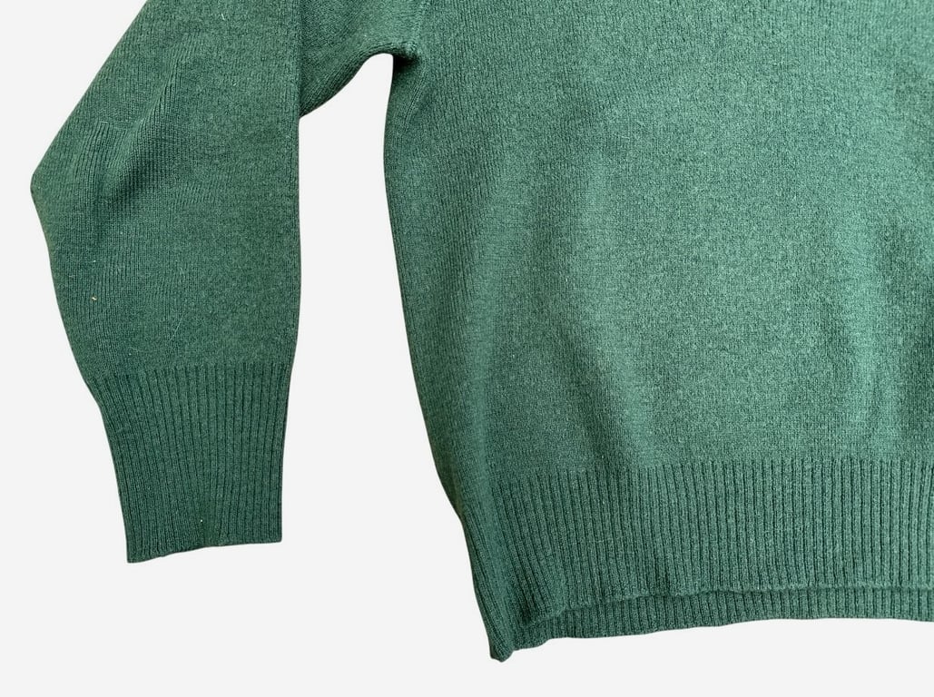 ADEFA Green Wool Service Pullover (1930s–1940s)