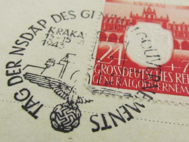 Tag der NSDAP im Generalgouvernement' Postcard