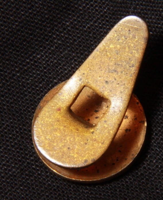 14mm NSDAP sympathizer button hole badge