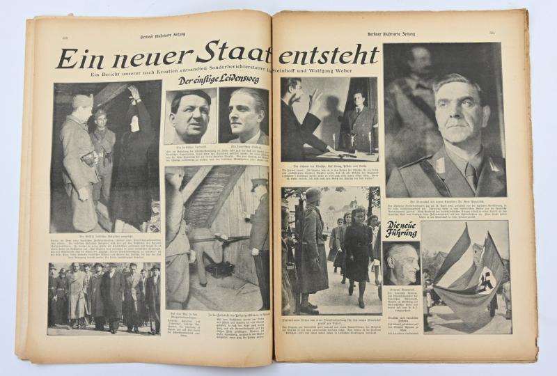 German Berliner Illustrierte Zeitung Newspaper May 1941
