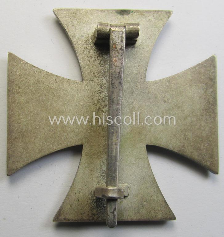 'EK1. Klasse' (ie. Iron Cross 1st class) being an (I deem) mid-war-period produced: '20'- ie. by 'C.F. Zimmermann'-marked) example and that comes complete in its specific etui as issued and/or recently found