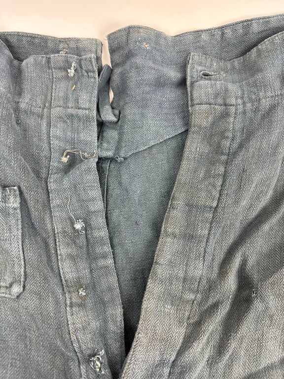 WW2 German M40 HBT or Drillich combat trousers