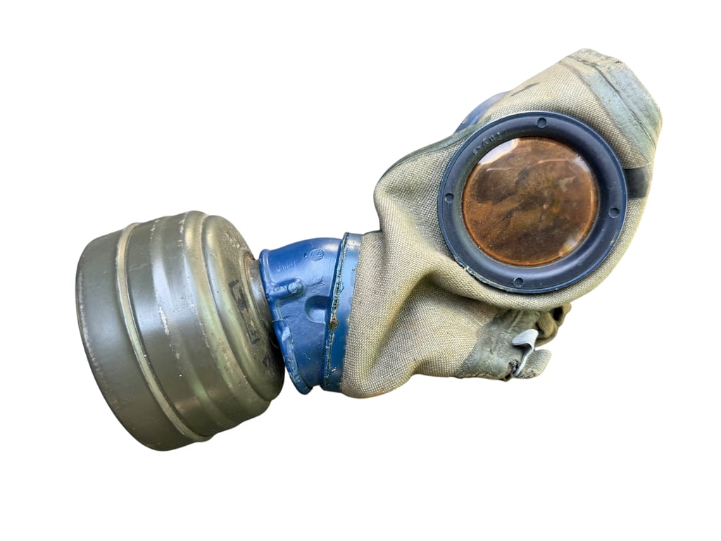 Camouflaged Gasmask Canister