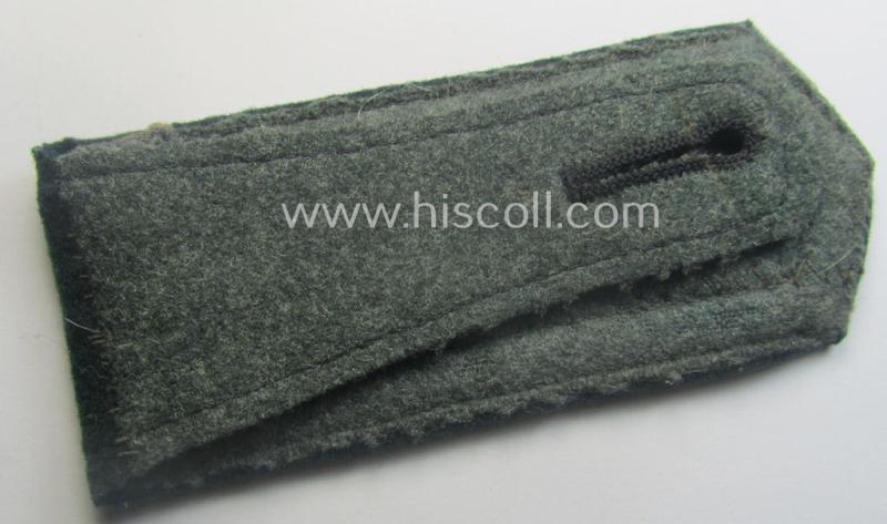 Single - and actually not that often seen! - WH (Heeres) NCO-type (ie. 'M36-/M40'-pattern- and 'pointed styled') 'cyphered' shoulderstrap as was intended for usage by an: 'Uffz. des Infanterie-Rgts. 28'