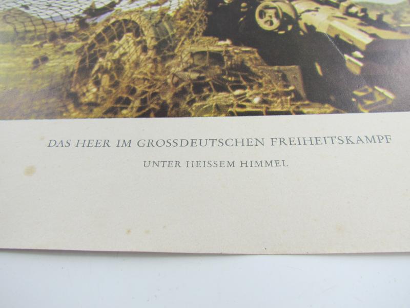 German.Printed Photo,”Das Heer Im Grossdeutschen Freiheitskampf