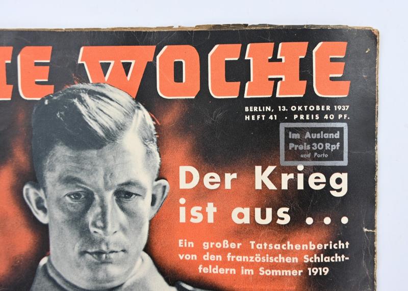 German Third Reich Magazine 'Die Woche' 1937