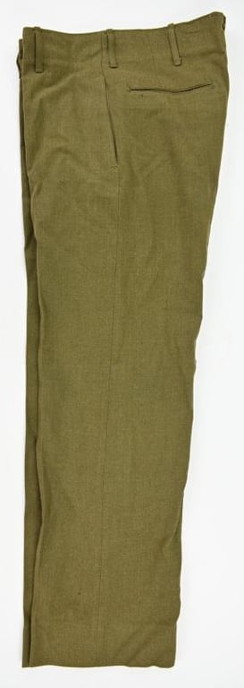 US WW2 Field Wool Serge Trousers 1941