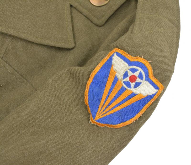 USAAF WW2 2nd Air Force Servicedress & Overseas Cap