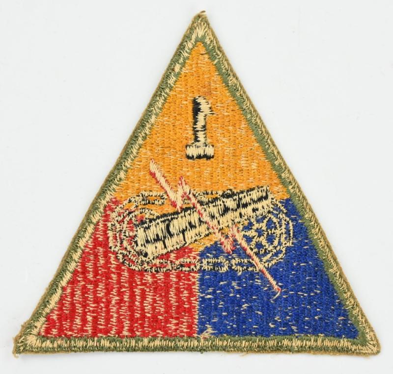 US WW2 1st Armored Division Patch