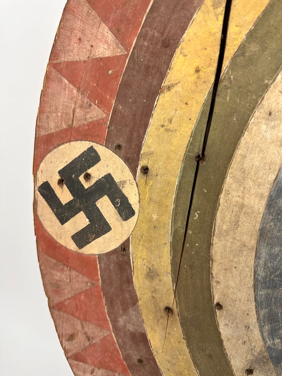Rare!! wooden Hitler youth practice shooting target