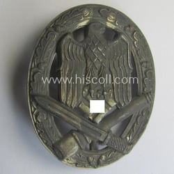 Attractive, 'Allgemeines Sturmabzeichen' being a non-maker-marked, zinc- (ie....