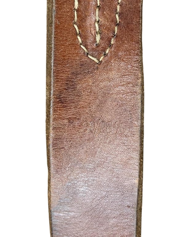 German WWII Leather Y-Straps