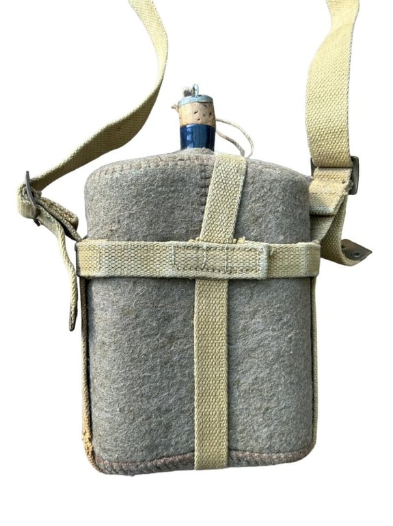 British WWII Canteen with Carrying Strap...1940