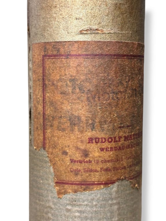 Wehrmacht Vehicle Motor Oil Bottle with label