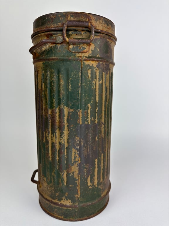 Orginal " Normandie" 3 Tone Camo Canister.