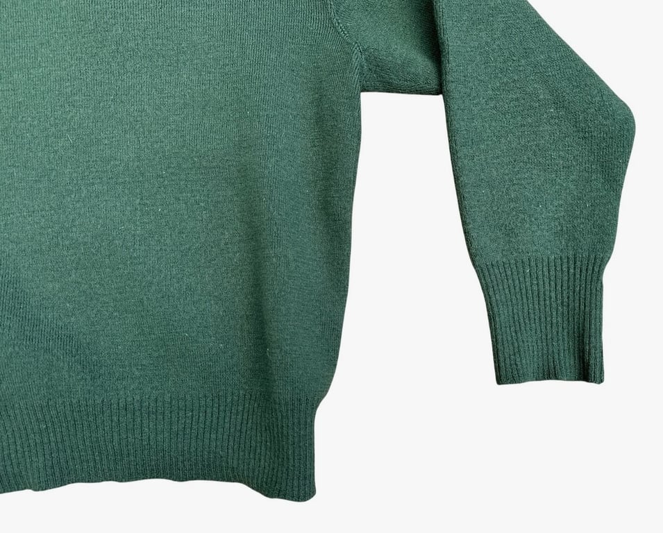 ADEFA Green Wool Service Pullover (1930s–1940s)