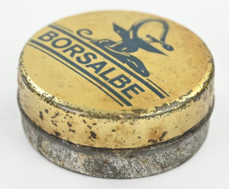 German WH 'Borsalbe' Tin Can