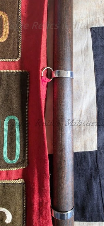 SA Sturm Flag 5 patches complete with Pole & Topper A Very Early Flag
