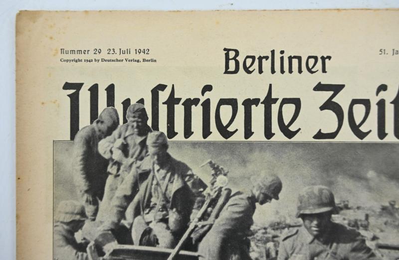 German Berliner Illustrierte Zeitung Newspaper 1942