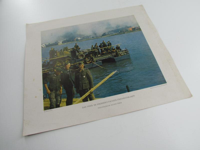 German.Printed Photo,”Das Heer Im Grossdeutschen Freiheitskampf