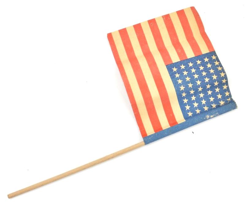 US WW2 Paper Flag 48-Stars