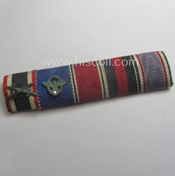 5-pieced, WWI- (ie. WWII-) period (ie. 'Polizei'-related) ribbon-bar...