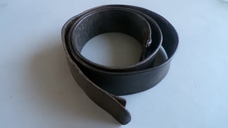 Late war Luftwaffe leather combat belt