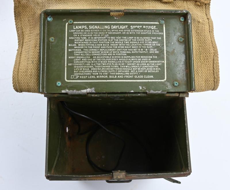British WW2 Aldis Signalling Set
