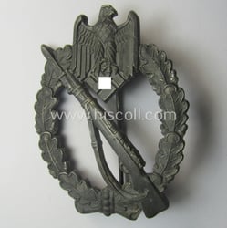 'Infanterie Sturmabzeichen in Silber' being an unmarked, 'variant'-pattern-example...