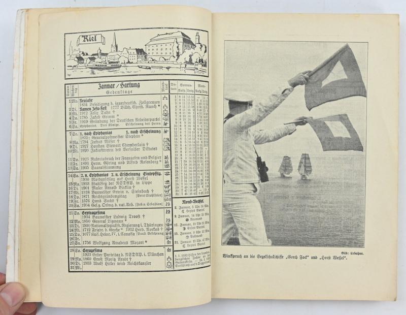 German Third Reich 'Kohler's Flotten-Kalender' 1940